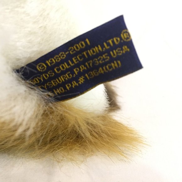 New Boyds Bear GEORGE Plush 7" Guinea Pig w Key 55215 Realistic Stuffed Animal - Picture 10 of 10